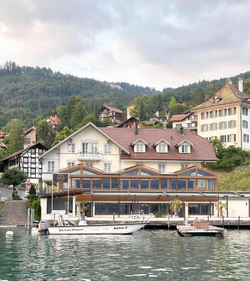 Dependance Stella Del Lago By Hotel Restaurant Bellevue Au Lac Thoune Extérieur photo
