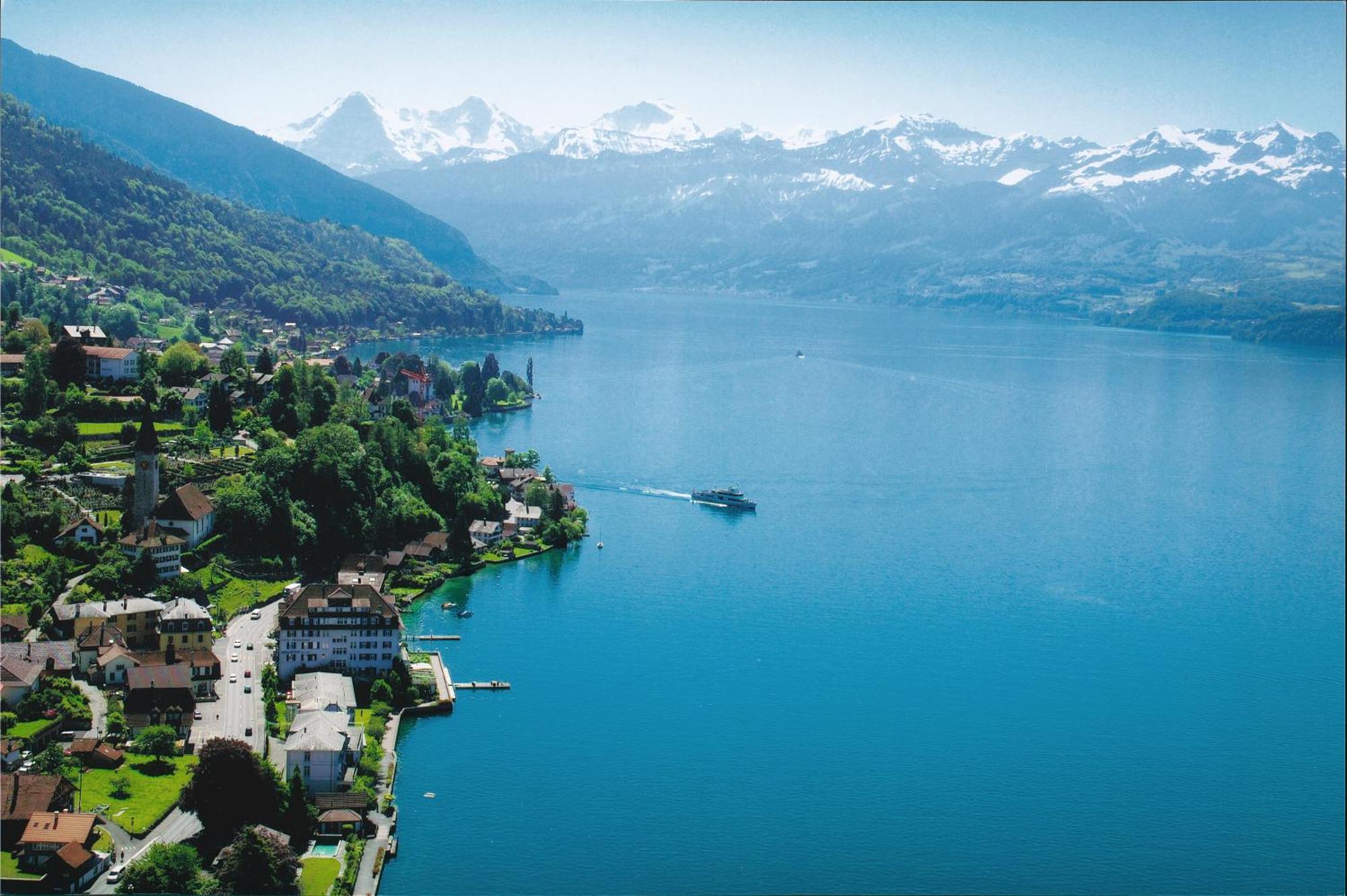 Dependance Stella Del Lago By Hotel Restaurant Bellevue Au Lac Thoune Extérieur photo